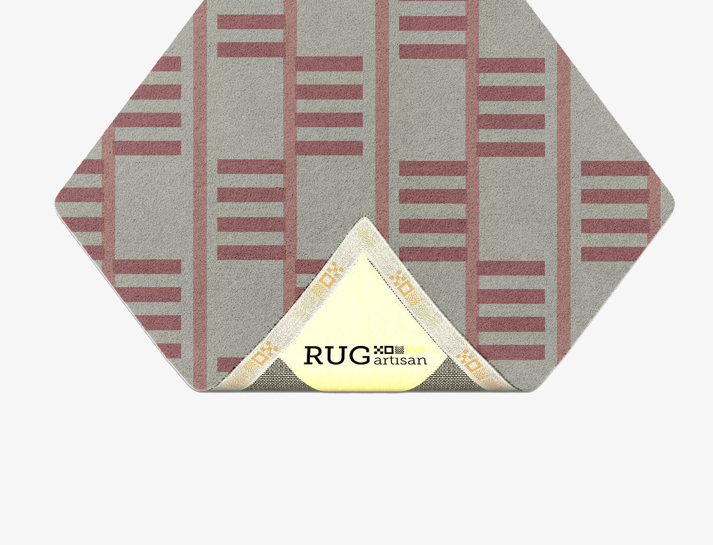 Klaue Geometric Diamond Hand Tufted Pure Wool Custom Rug by Rug Artisan