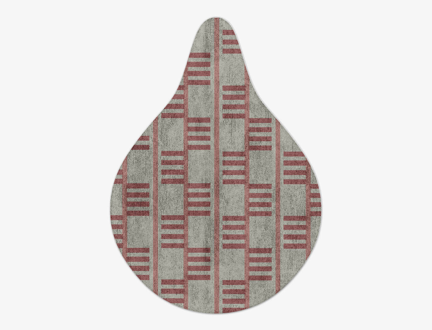 Klaue Geometric Drop Hand Tufted Bamboo Silk Custom Rug by Rug Artisan