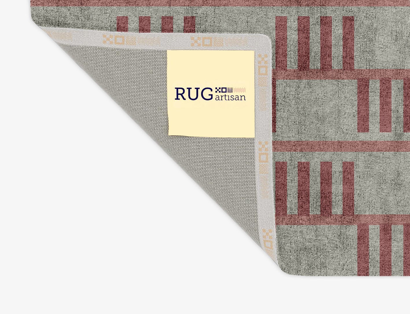Klaue Geometric Rectangle Hand Tufted Bamboo Silk Custom Rug by Rug Artisan