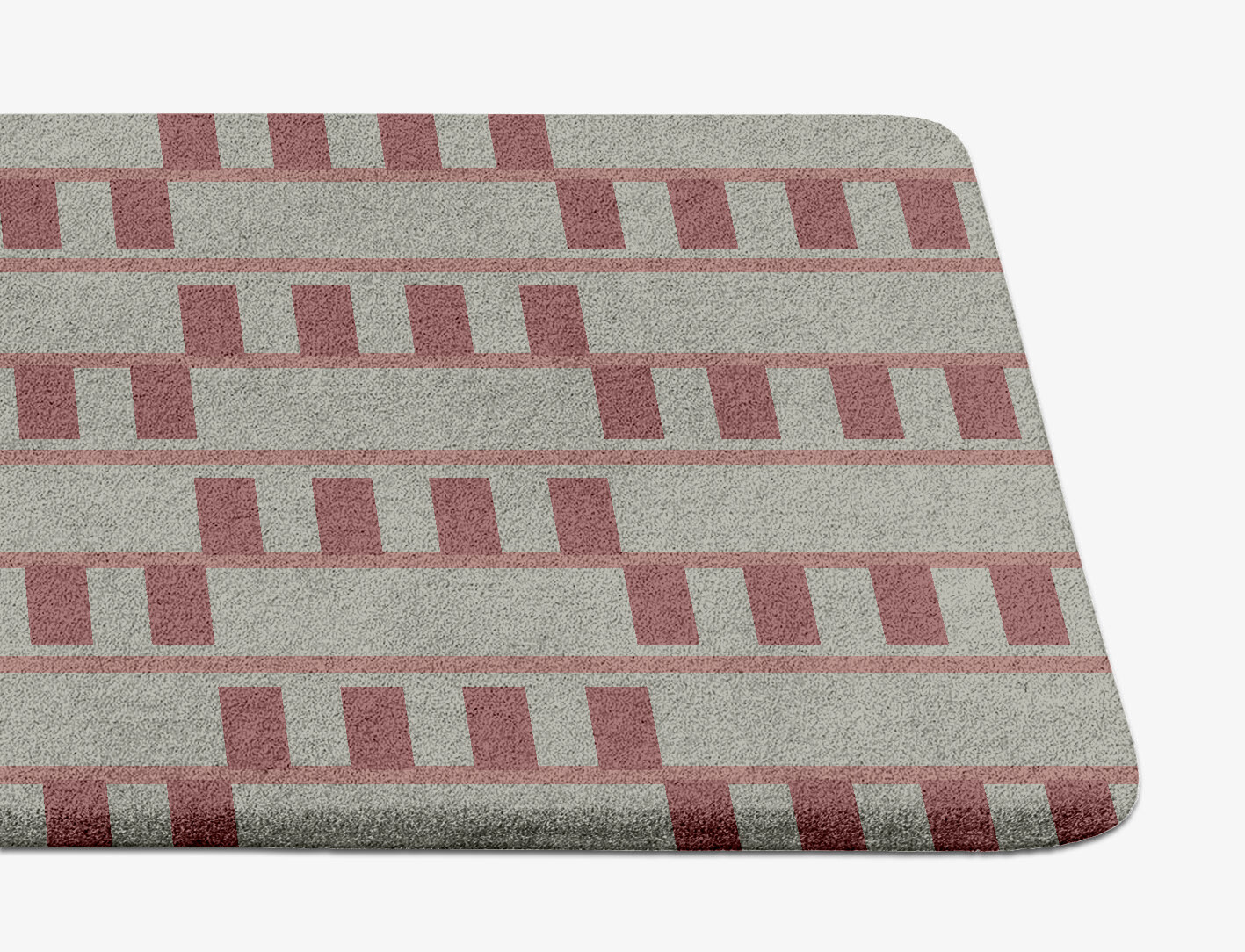 Klaue Geometric Runner Hand Tufted Pure Wool Custom Rug by Rug Artisan