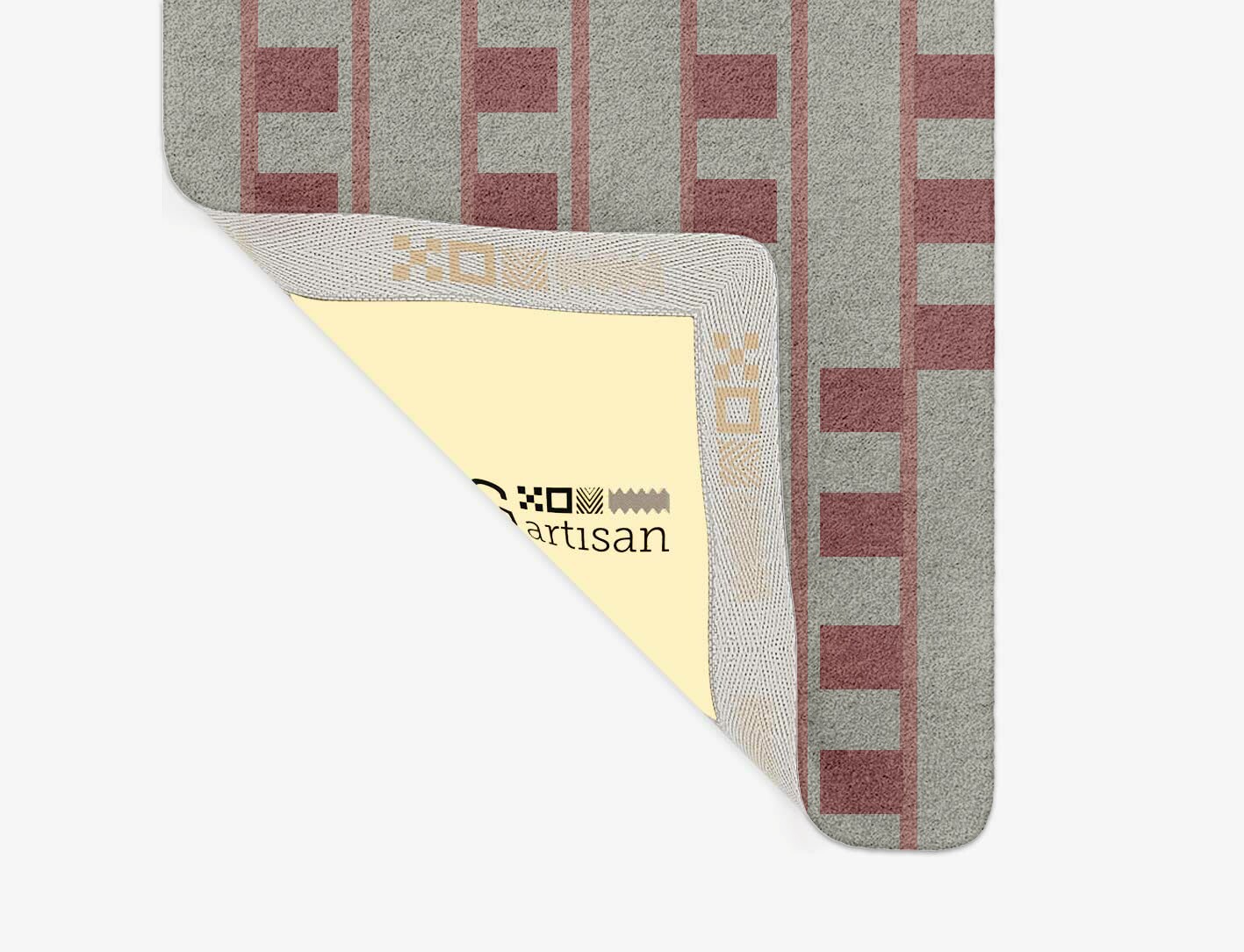 Klaue Geometric Runner Hand Tufted Pure Wool Custom Rug by Rug Artisan