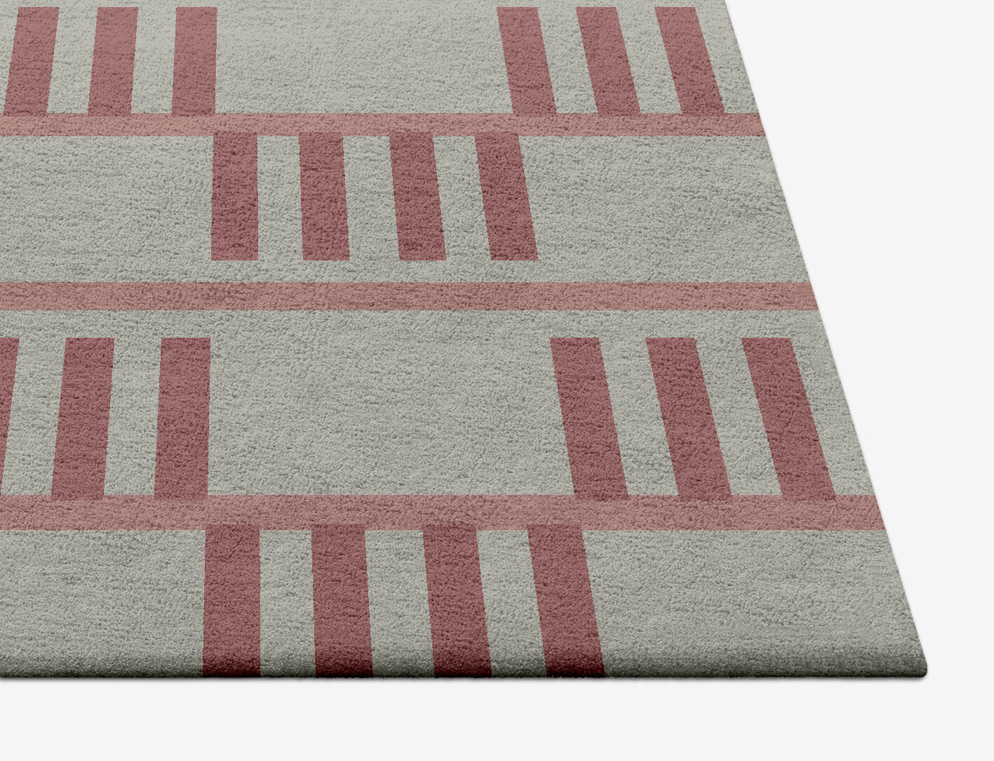 Klaue Geometric Square Hand Tufted Pure Wool Custom Rug by Rug Artisan