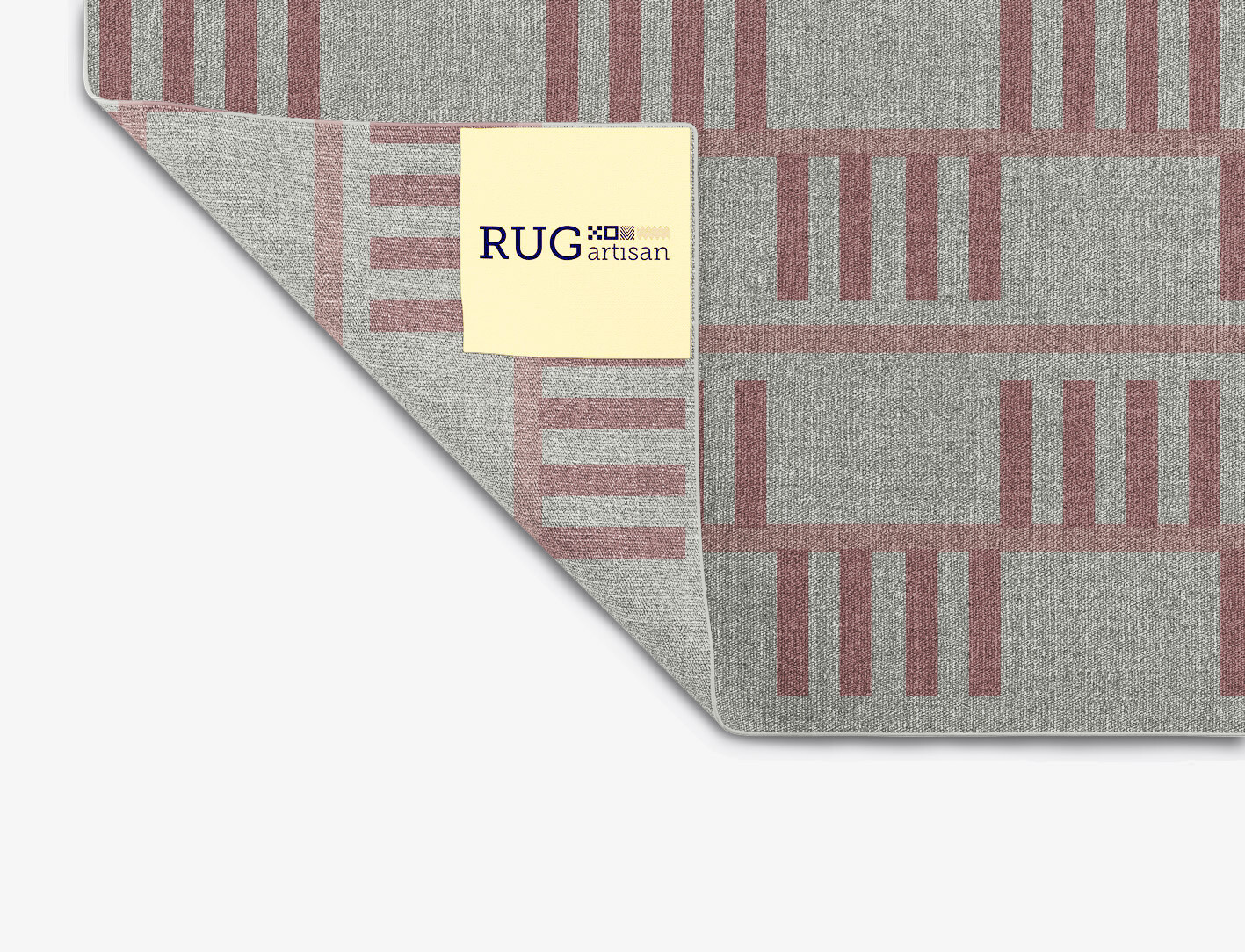 Klaue Geometric Square Outdoor Recycled Yarn Custom Rug by Rug Artisan