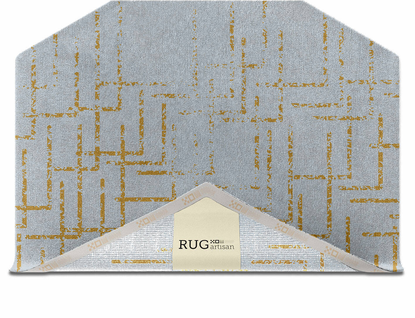 Kula  Hexagon Hand Knotted Tibetan Wool Custom Rug by Rug Artisan