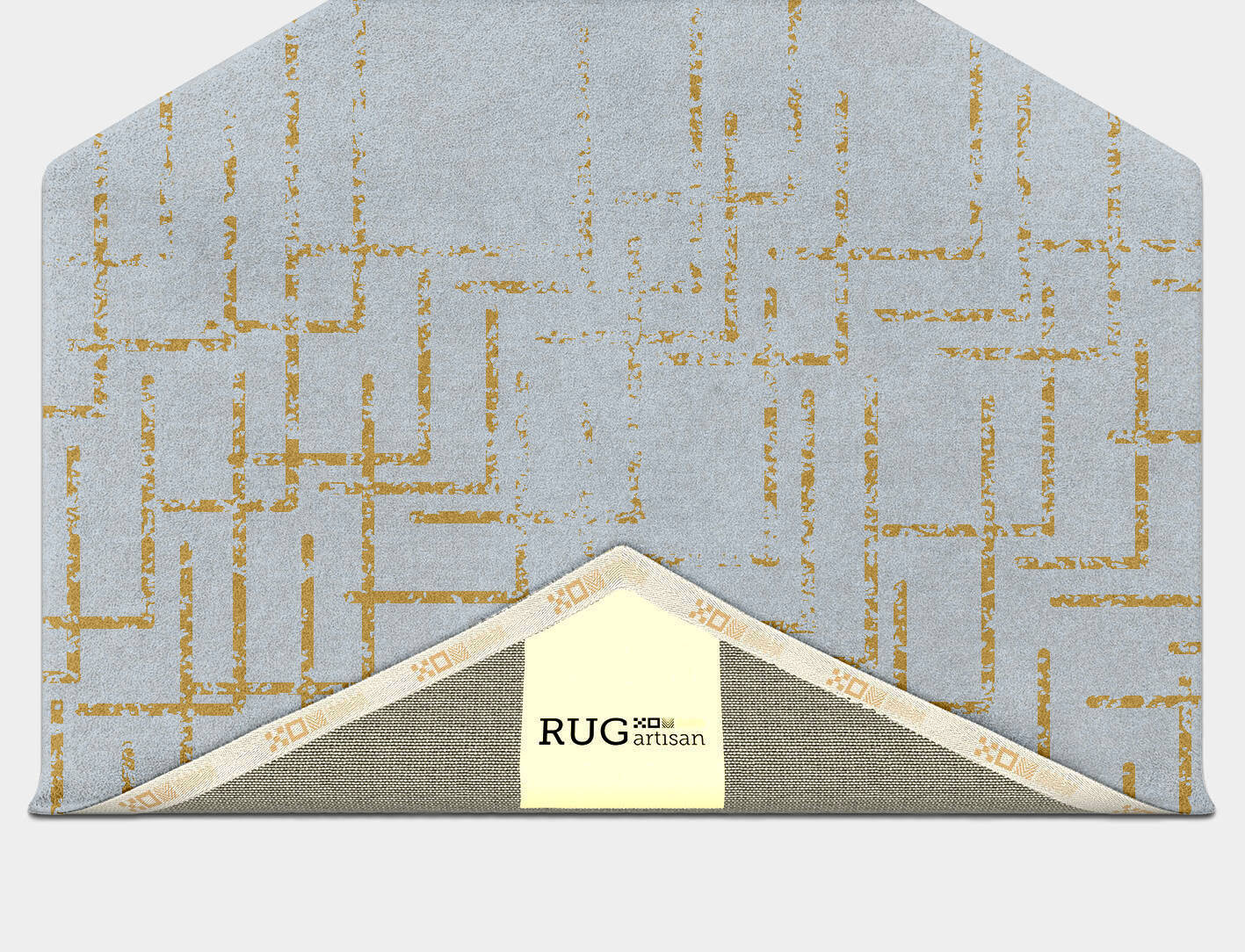 Kula  Hexagon Hand Tufted Pure Wool Custom Rug by Rug Artisan