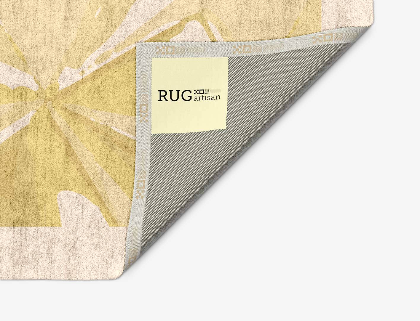 Kusudama Origami Arch Hand Tufted Bamboo Silk Custom Rug by Rug Artisan