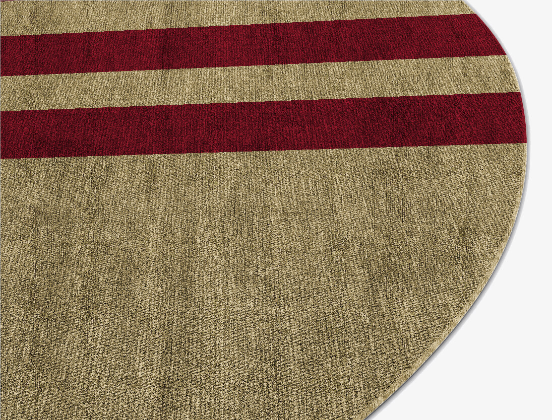 Kvell Geometric Oval Flatweave Bamboo Silk Custom Rug by Rug Artisan