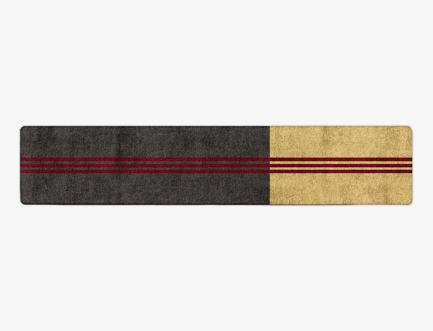 Kvell Geometric Runner Hand Tufted Bamboo Silk Custom Rug by Rug Artisan