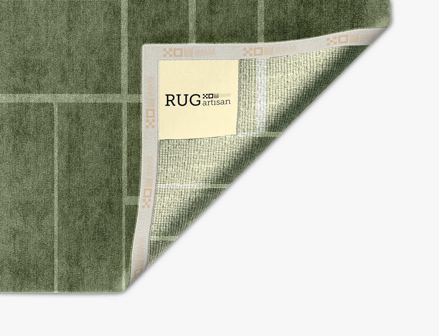 Kyle Geometric Arch Hand Knotted Bamboo Silk Custom Rug by Rug Artisan