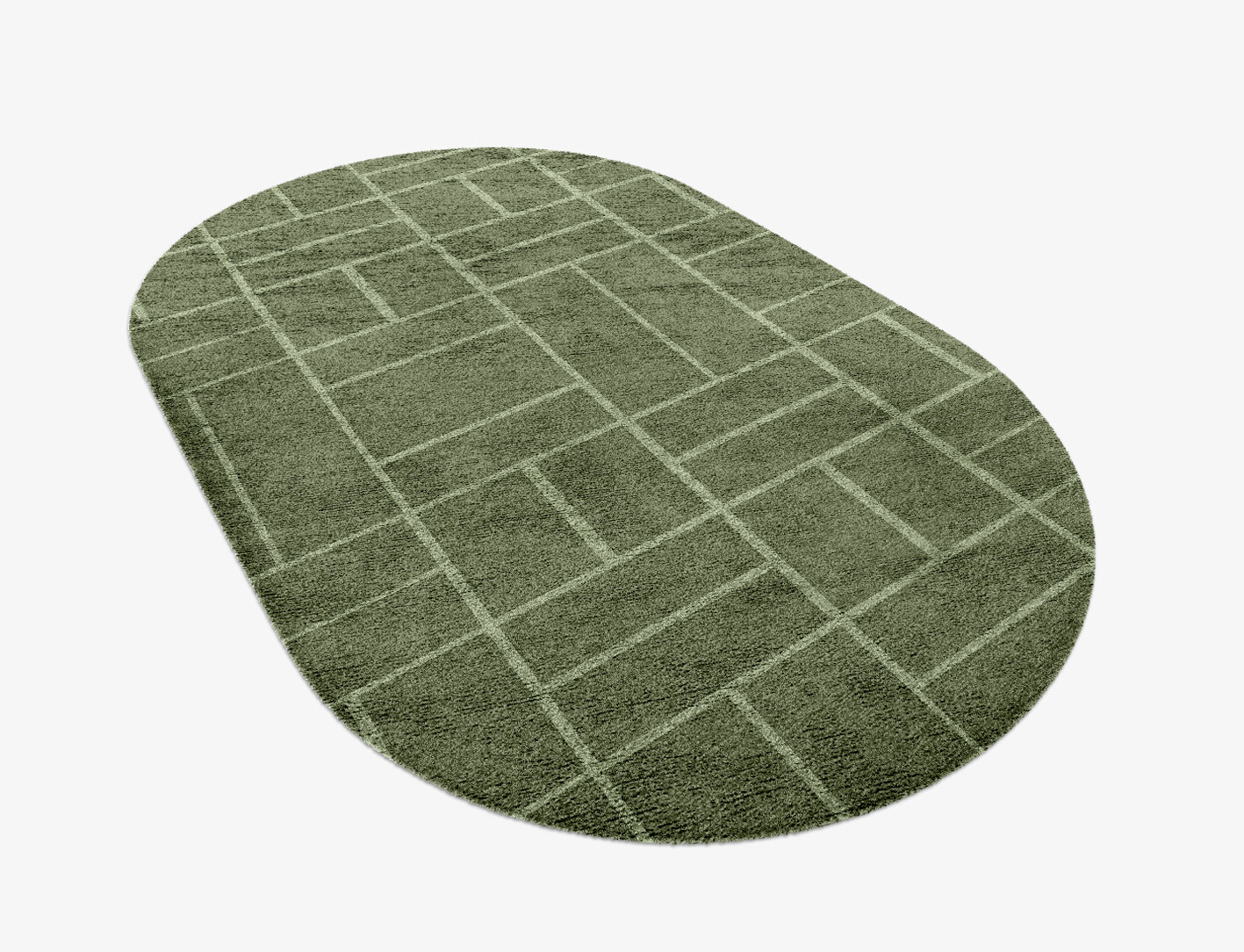 Kyle Geometric Capsule Hand Knotted Bamboo Silk Custom Rug by Rug Artisan