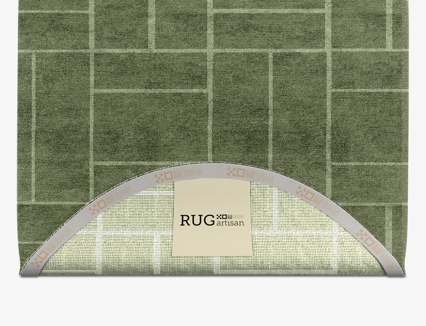 Kyle Geometric Capsule Hand Knotted Bamboo Silk Custom Rug by Rug Artisan