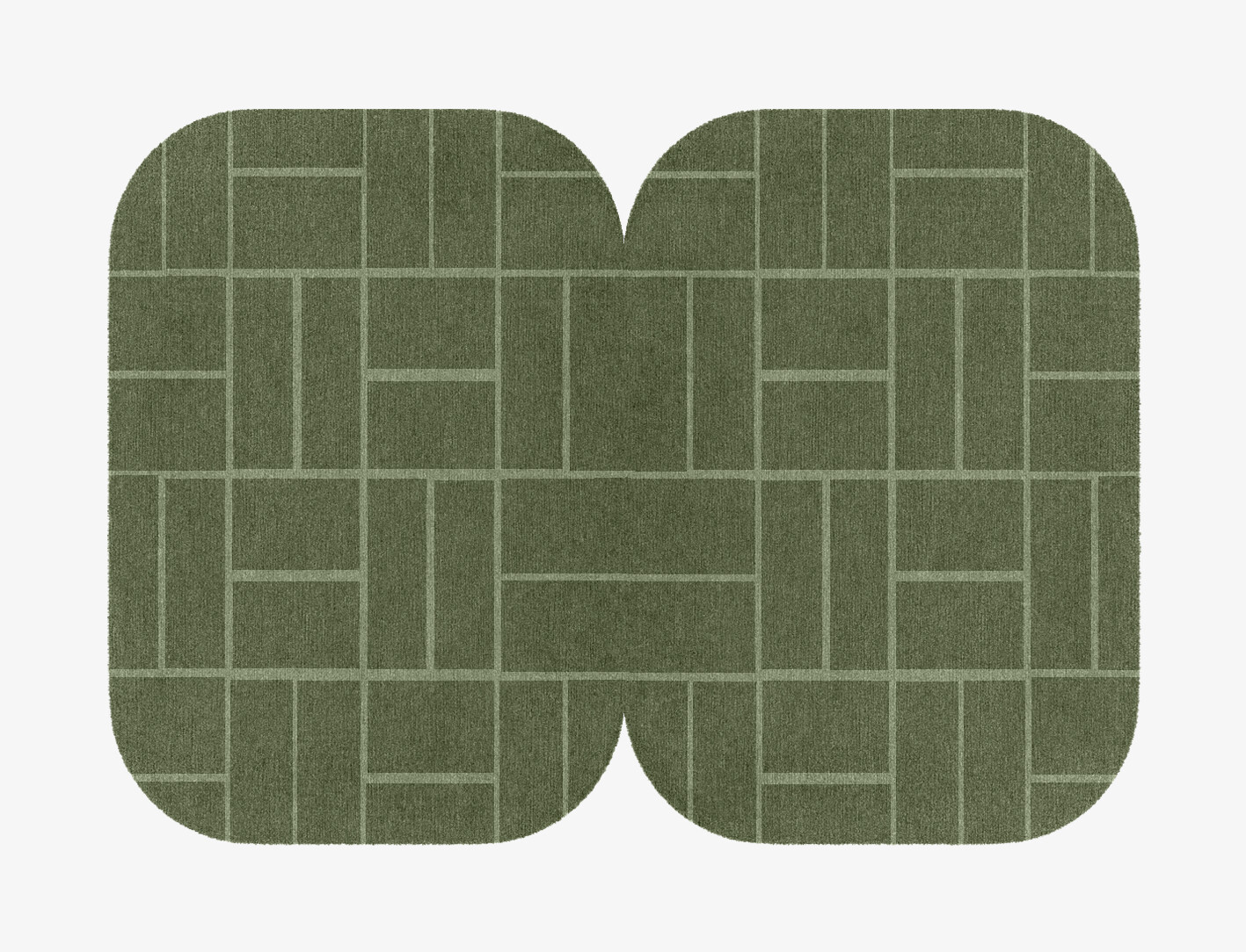 Kyle Geometric Eight Hand Knotted Tibetan Wool Custom Rug by Rug Artisan