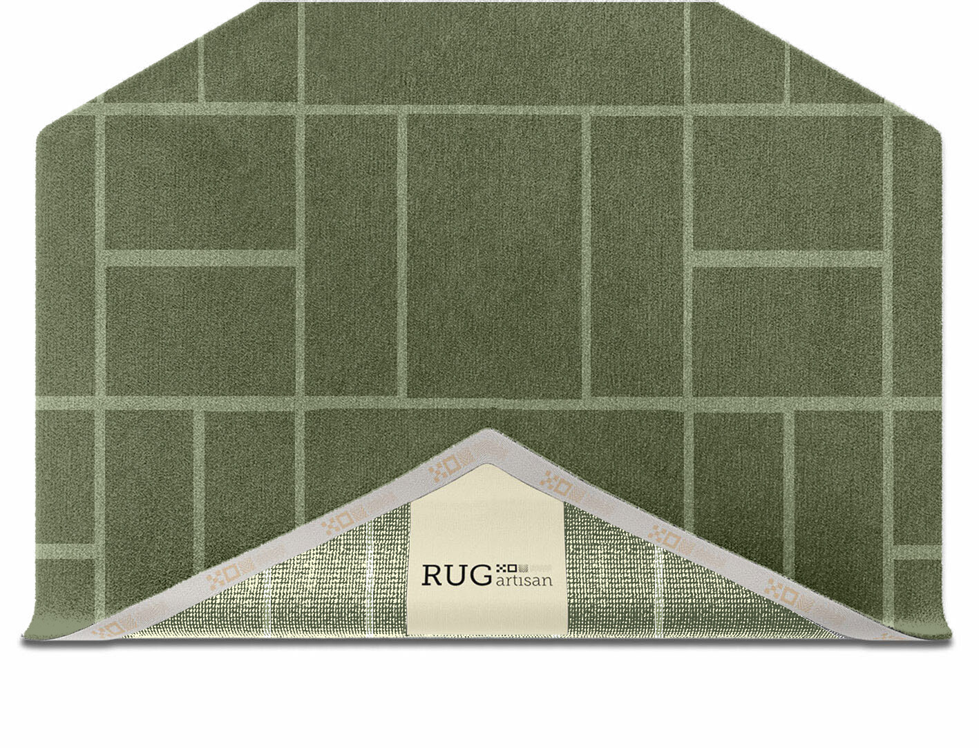 Kyle Geometric Hexagon Hand Knotted Tibetan Wool Custom Rug by Rug Artisan