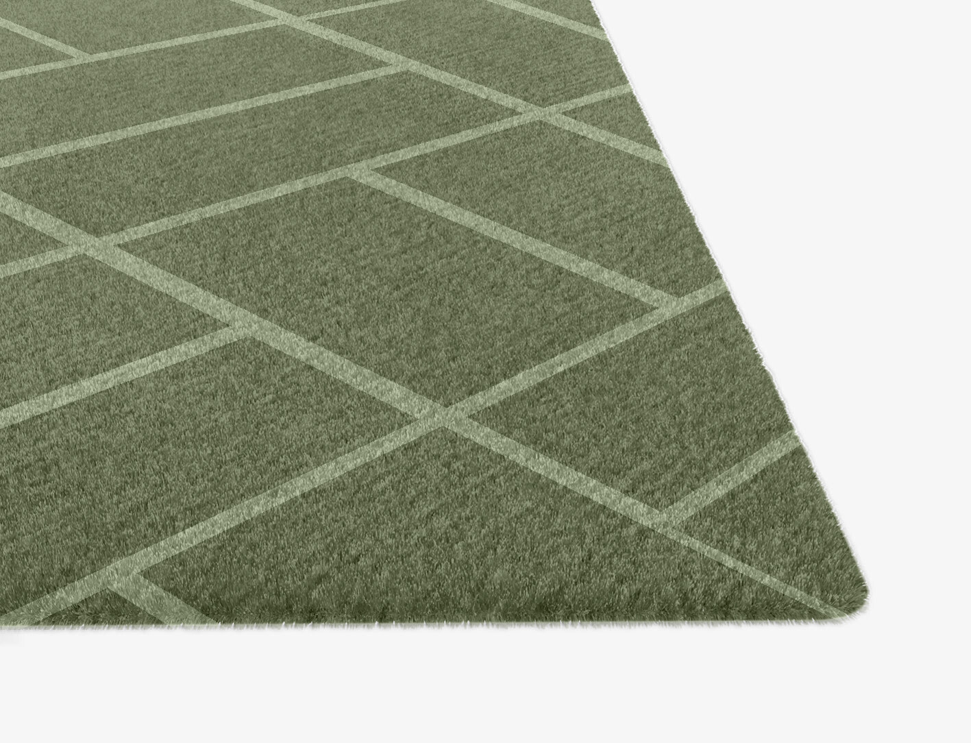 Kyle Geometric Ogee Hand Knotted Tibetan Wool Custom Rug by Rug Artisan
