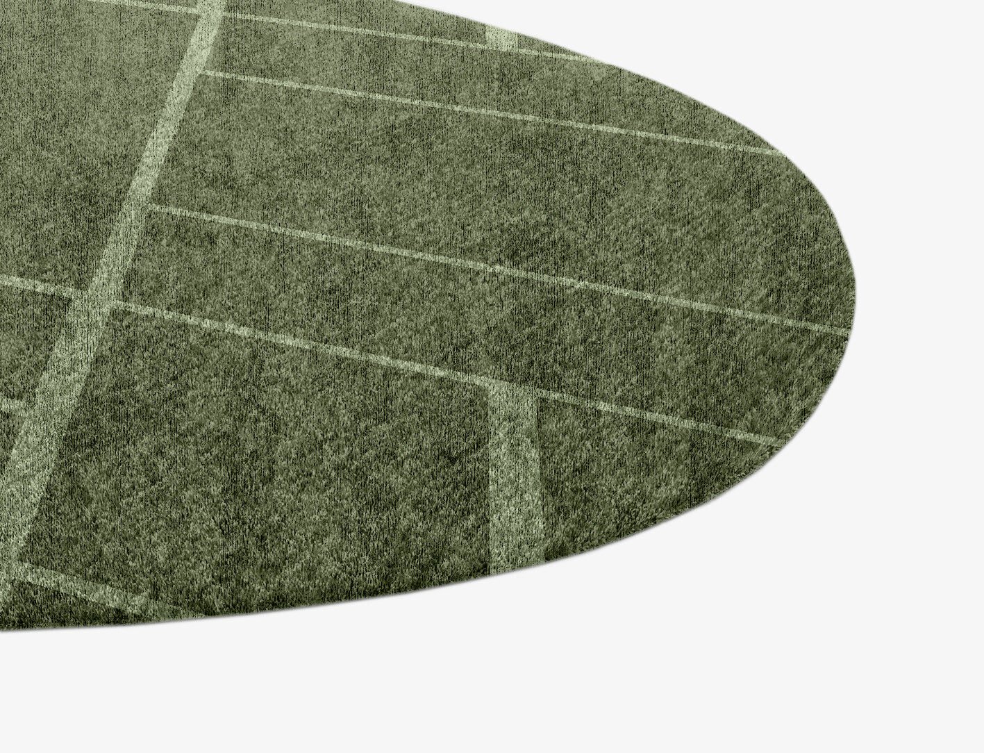 Kyle Geometric Splash Hand Knotted Bamboo Silk Custom Rug by Rug Artisan