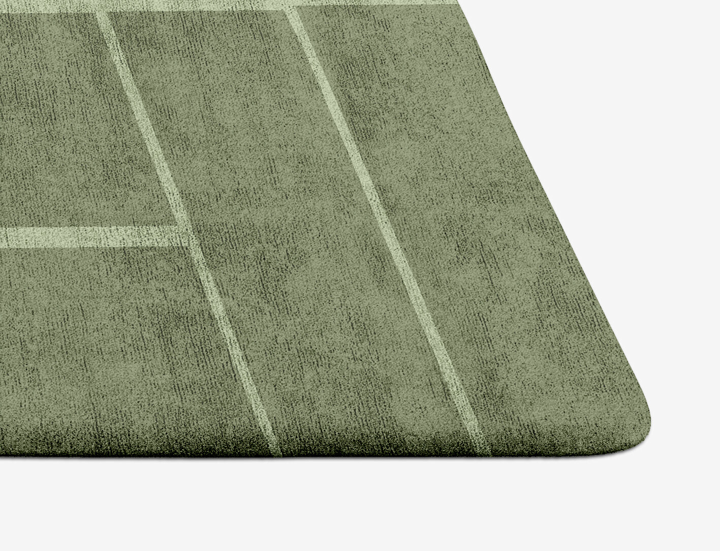 Kyle Geometric Arch Hand Tufted Bamboo Silk Custom Rug by Rug Artisan