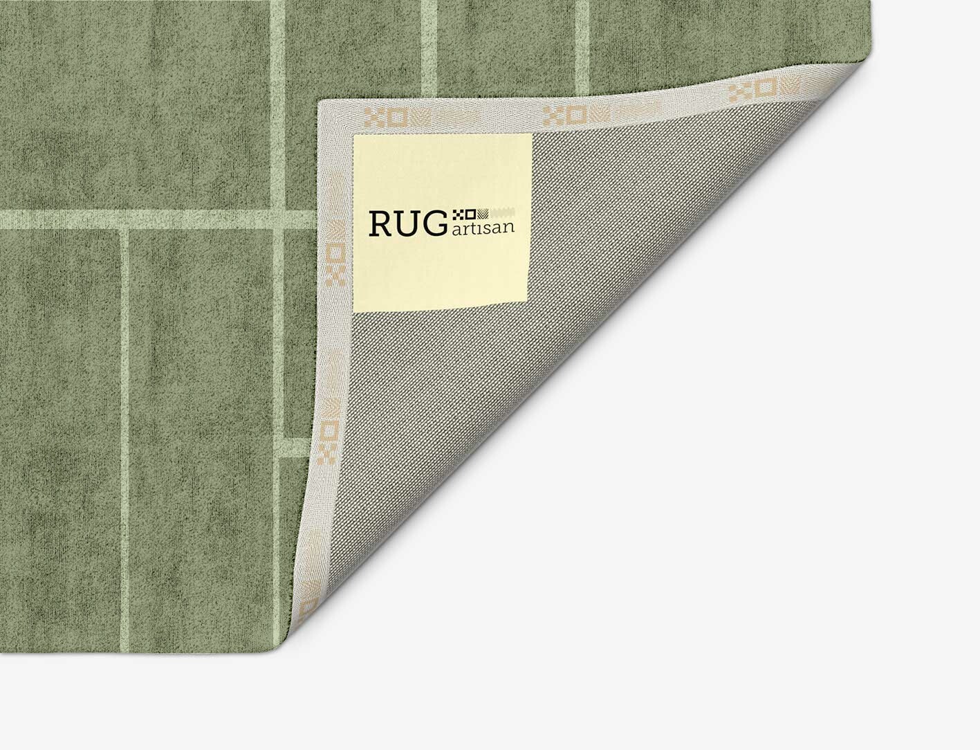Kyle Geometric Arch Hand Tufted Bamboo Silk Custom Rug by Rug Artisan