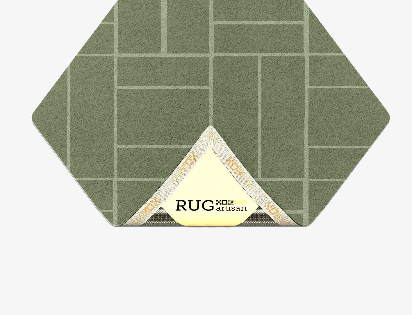 Kyle Geometric Diamond Hand Tufted Pure Wool Custom Rug by Rug Artisan