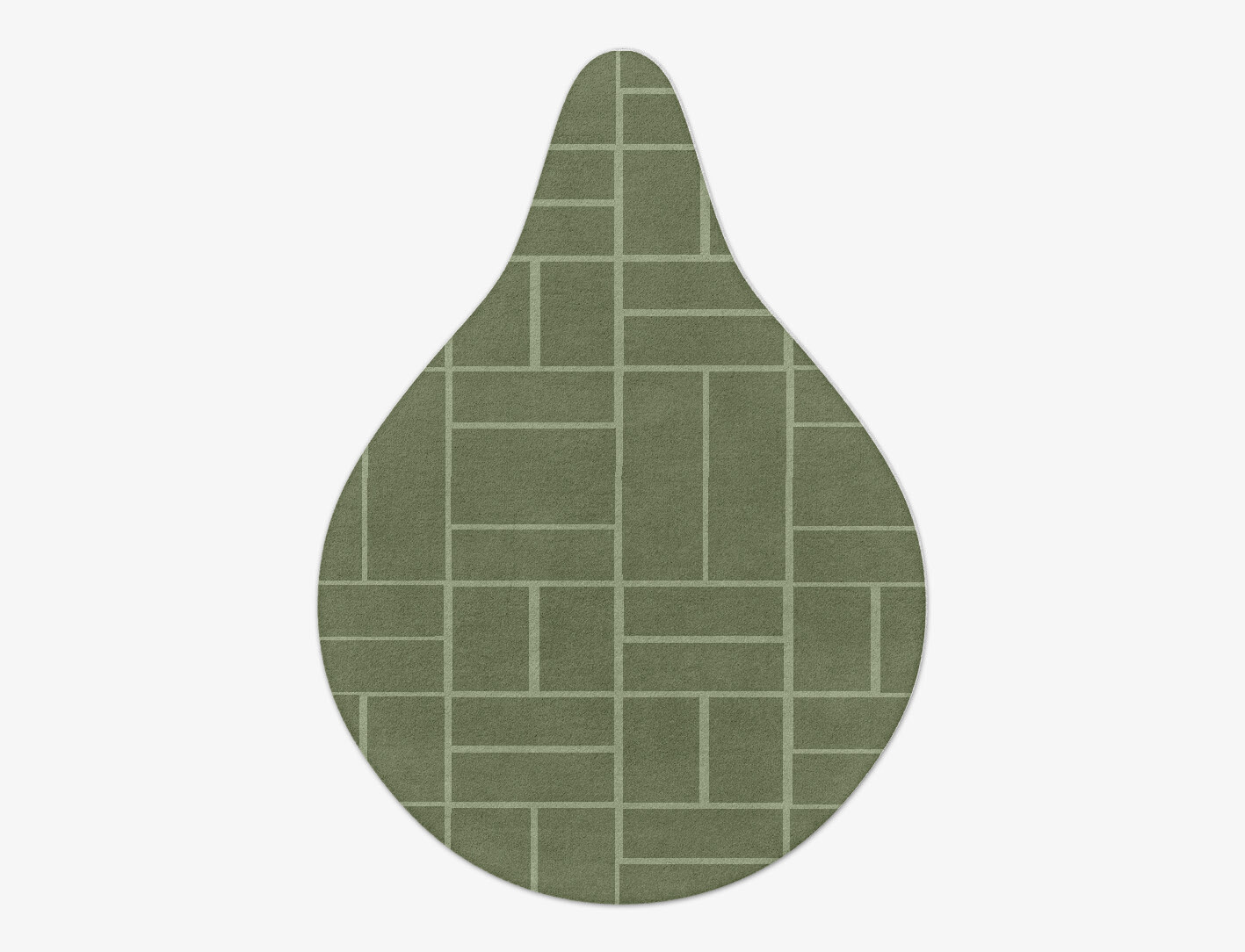 Kyle Geometric Drop Hand Tufted Pure Wool Custom Rug by Rug Artisan