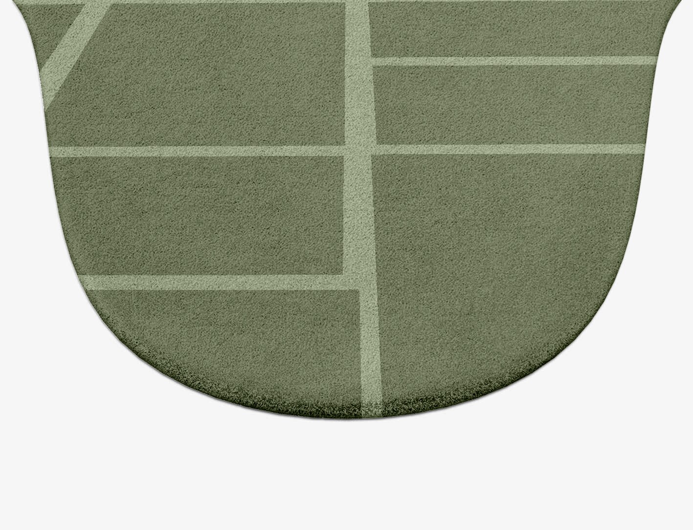 Kyle Geometric Drop Hand Tufted Pure Wool Custom Rug by Rug Artisan