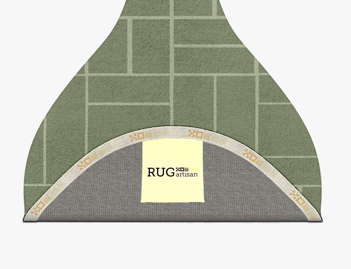 Kyle Geometric Drop Hand Tufted Pure Wool Custom Rug by Rug Artisan