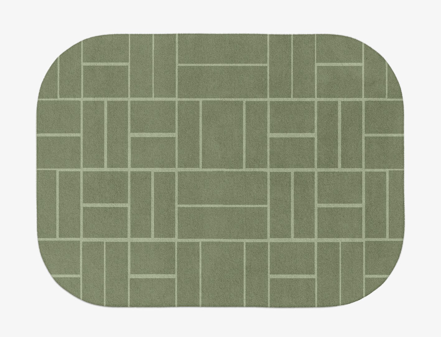 Kyle Geometric Oblong Hand Tufted Pure Wool Custom Rug by Rug Artisan