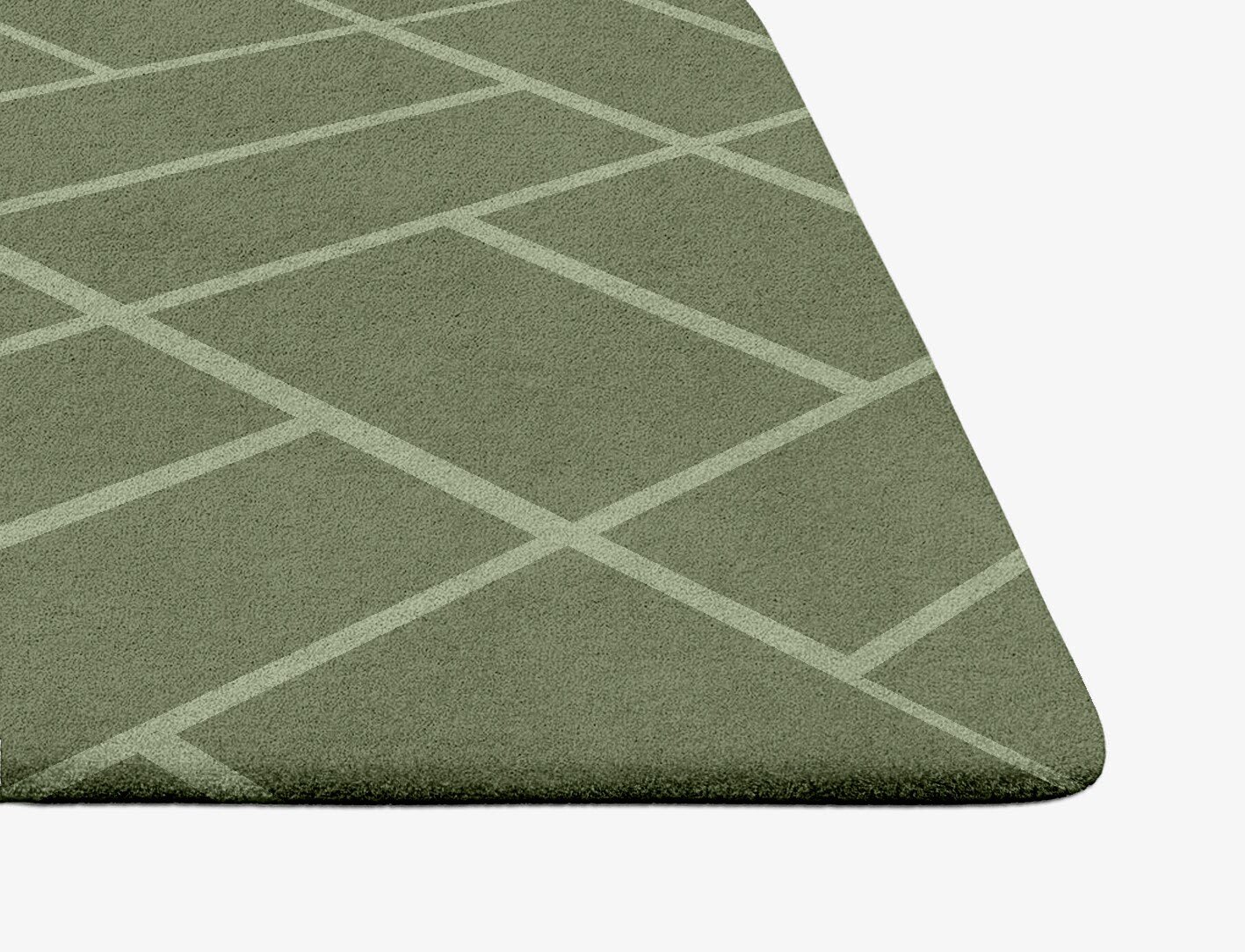 Kyle Geometric Ogee Hand Tufted Pure Wool Custom Rug by Rug Artisan
