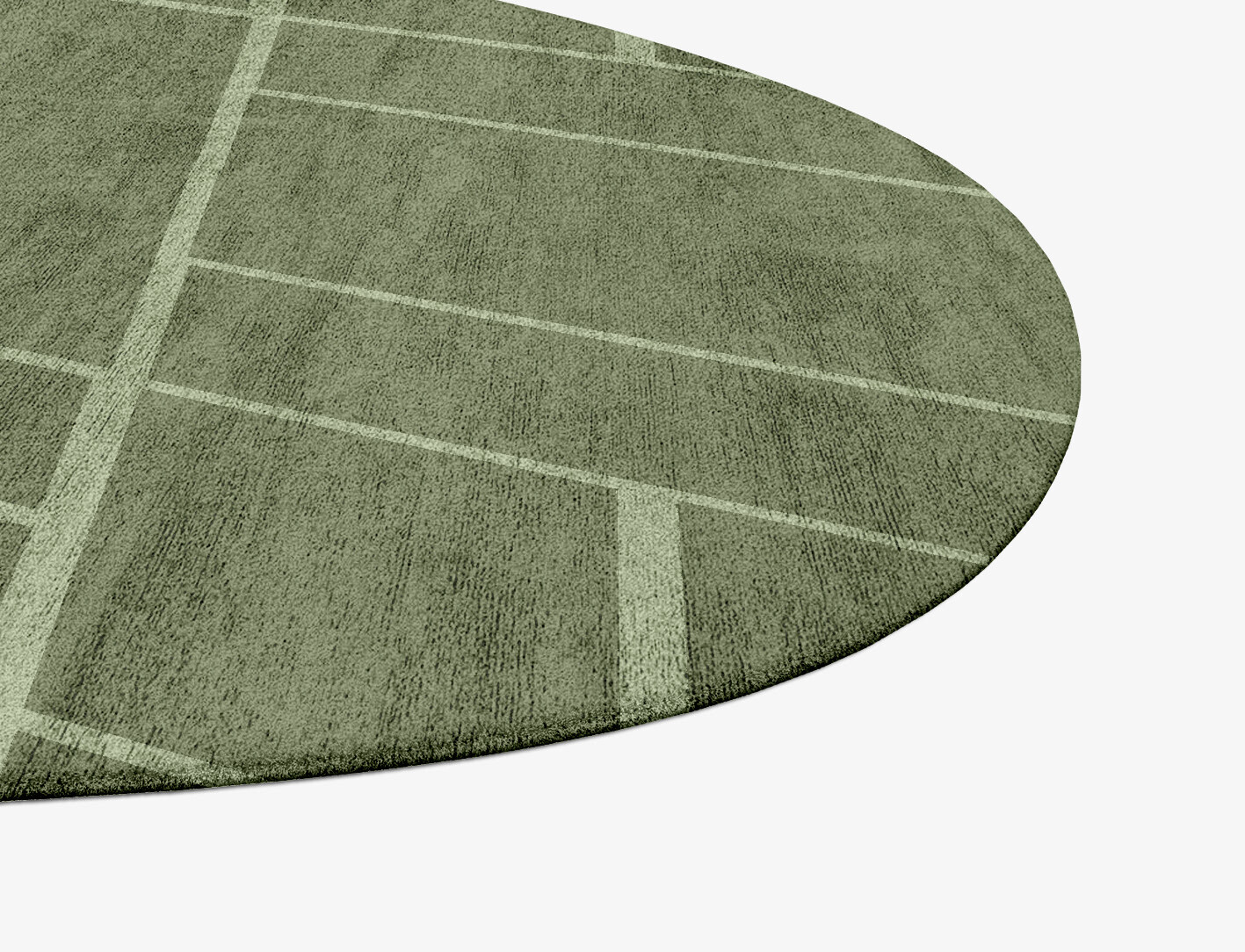 Kyle Geometric Splash Hand Tufted Bamboo Silk Custom Rug by Rug Artisan