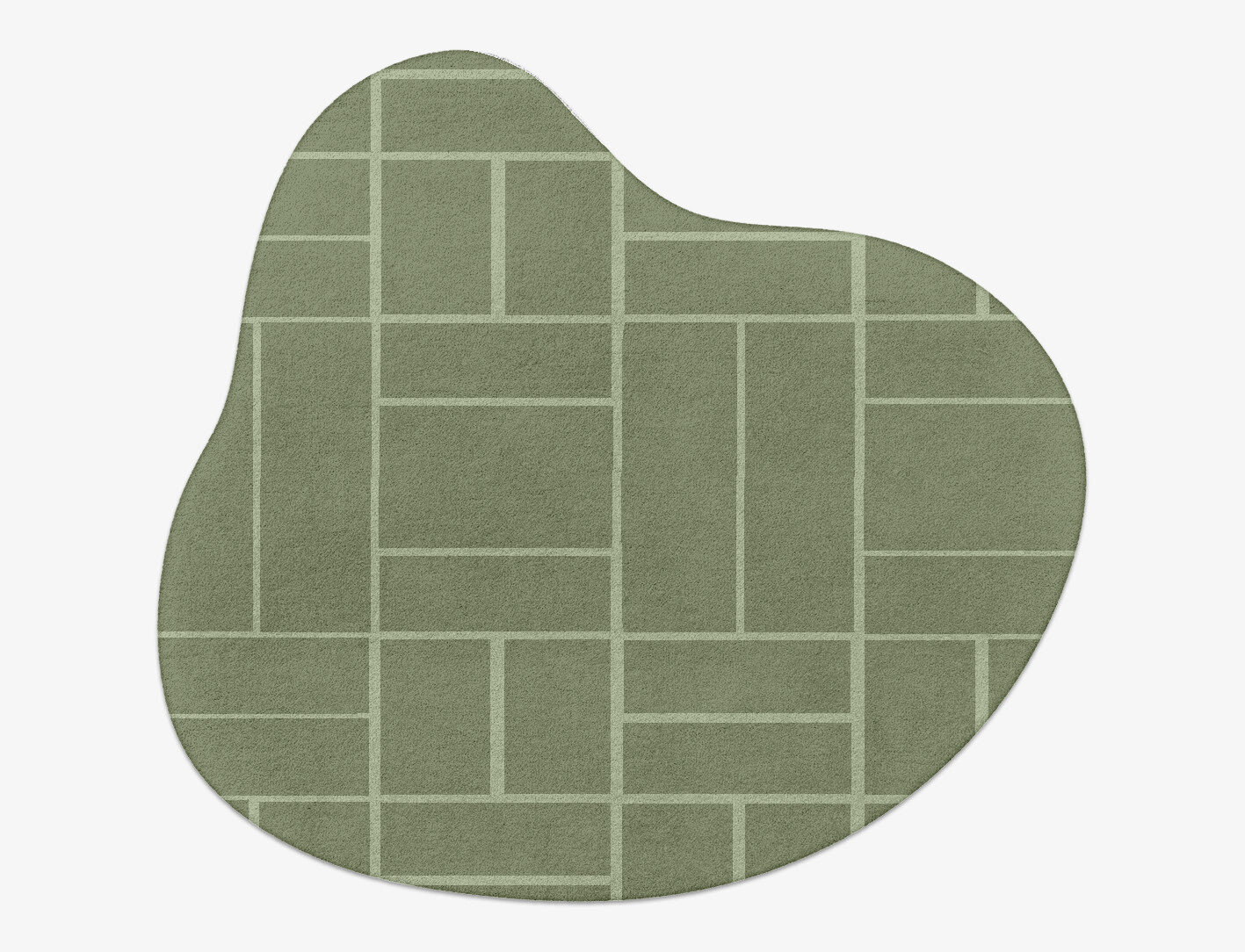 Kyle Geometric Splash Hand Tufted Pure Wool Custom Rug by Rug Artisan