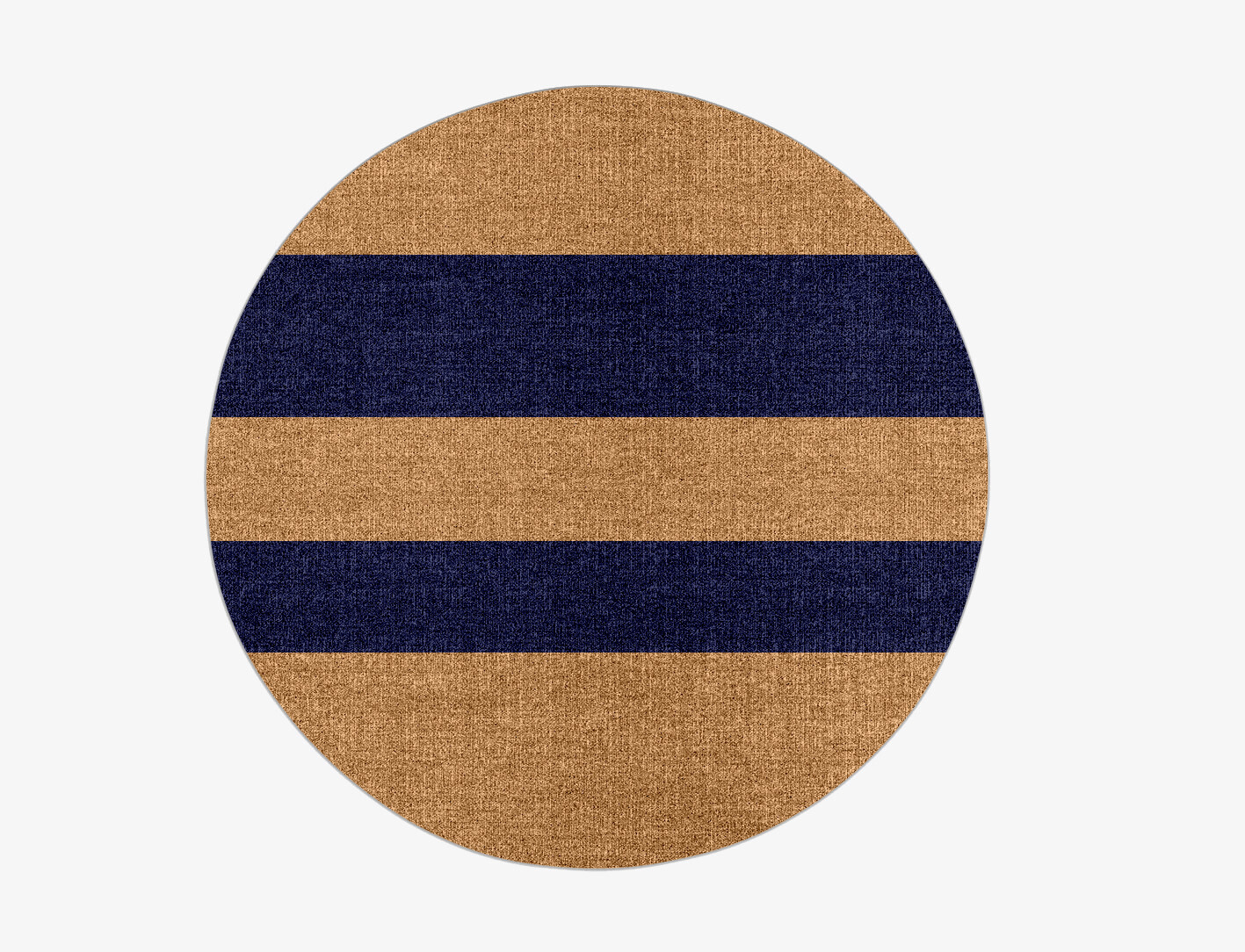 Lambent Geometric Round Flatweave New Zealand Wool Custom Rug by Rug Artisan