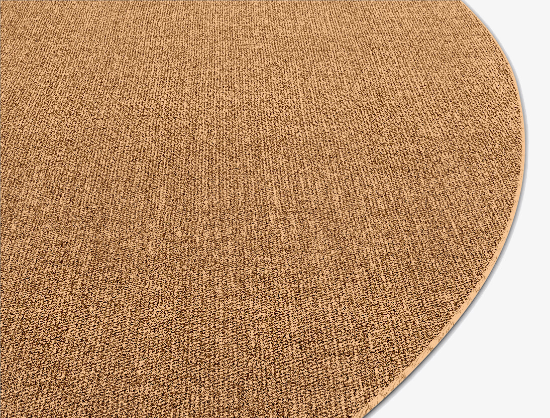 Lambent Geometric Round Flatweave New Zealand Wool Custom Rug by Rug Artisan
