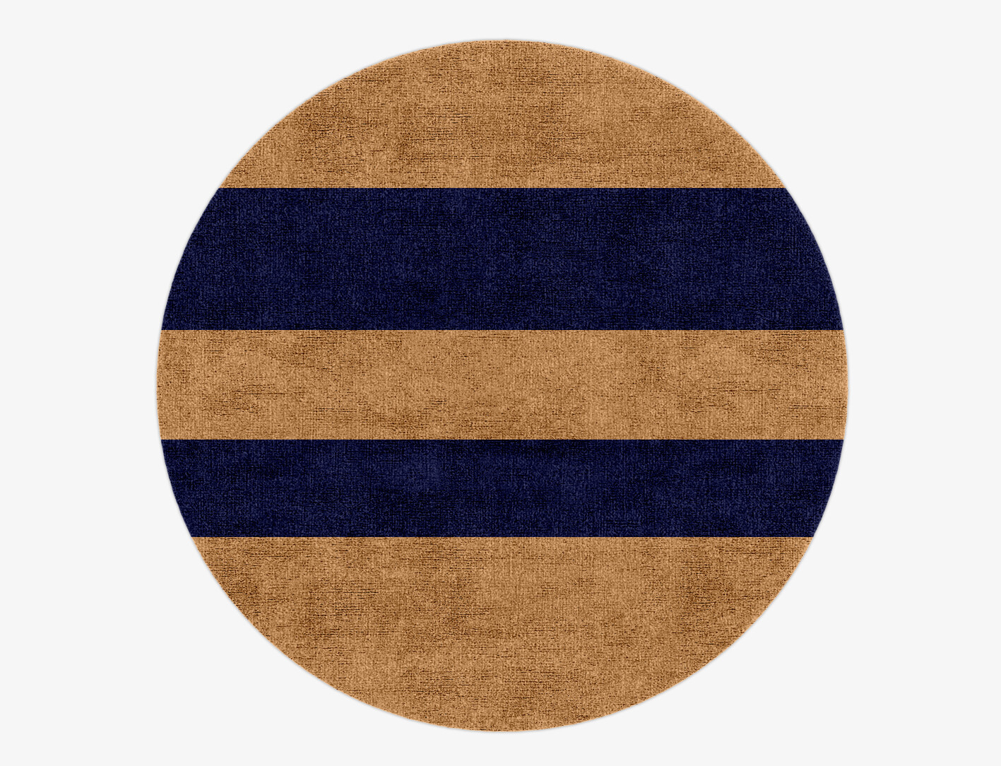 Lambent Geometric Round Hand Knotted Bamboo Silk Custom Rug by Rug Artisan