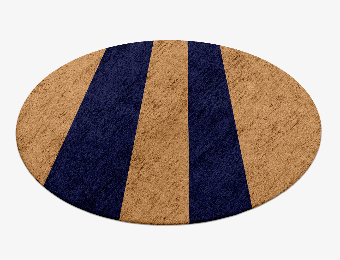 Lambent Geometric Round Hand Knotted Bamboo Silk Custom Rug by Rug Artisan