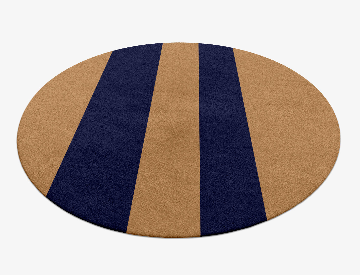 Lambent Geometric Round Hand Knotted Tibetan Wool Custom Rug by Rug Artisan