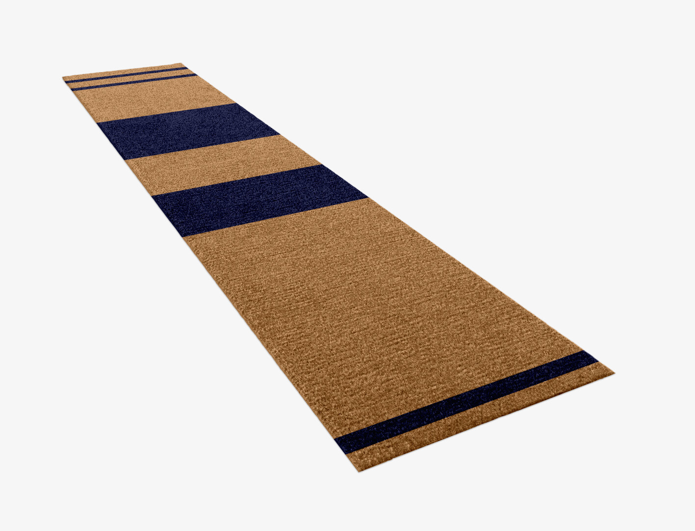 Lambent Geometric Runner Hand Knotted Tibetan Wool Custom Rug by Rug Artisan