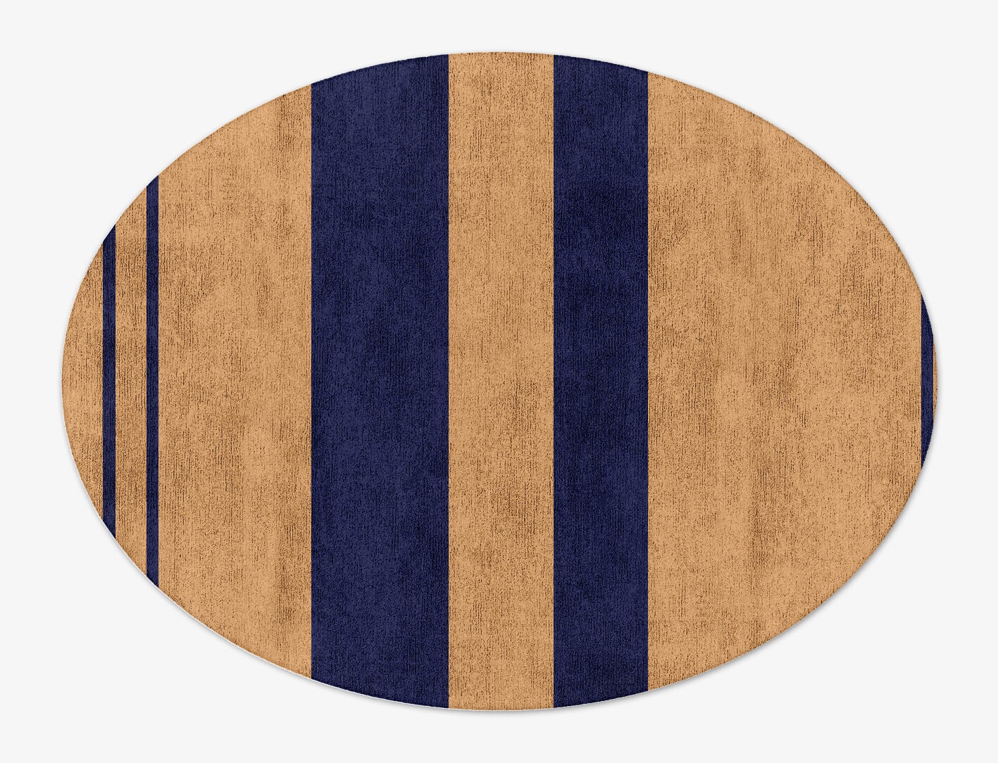 Lambent Geometric Oval Hand Tufted Bamboo Silk Custom Rug by Rug Artisan