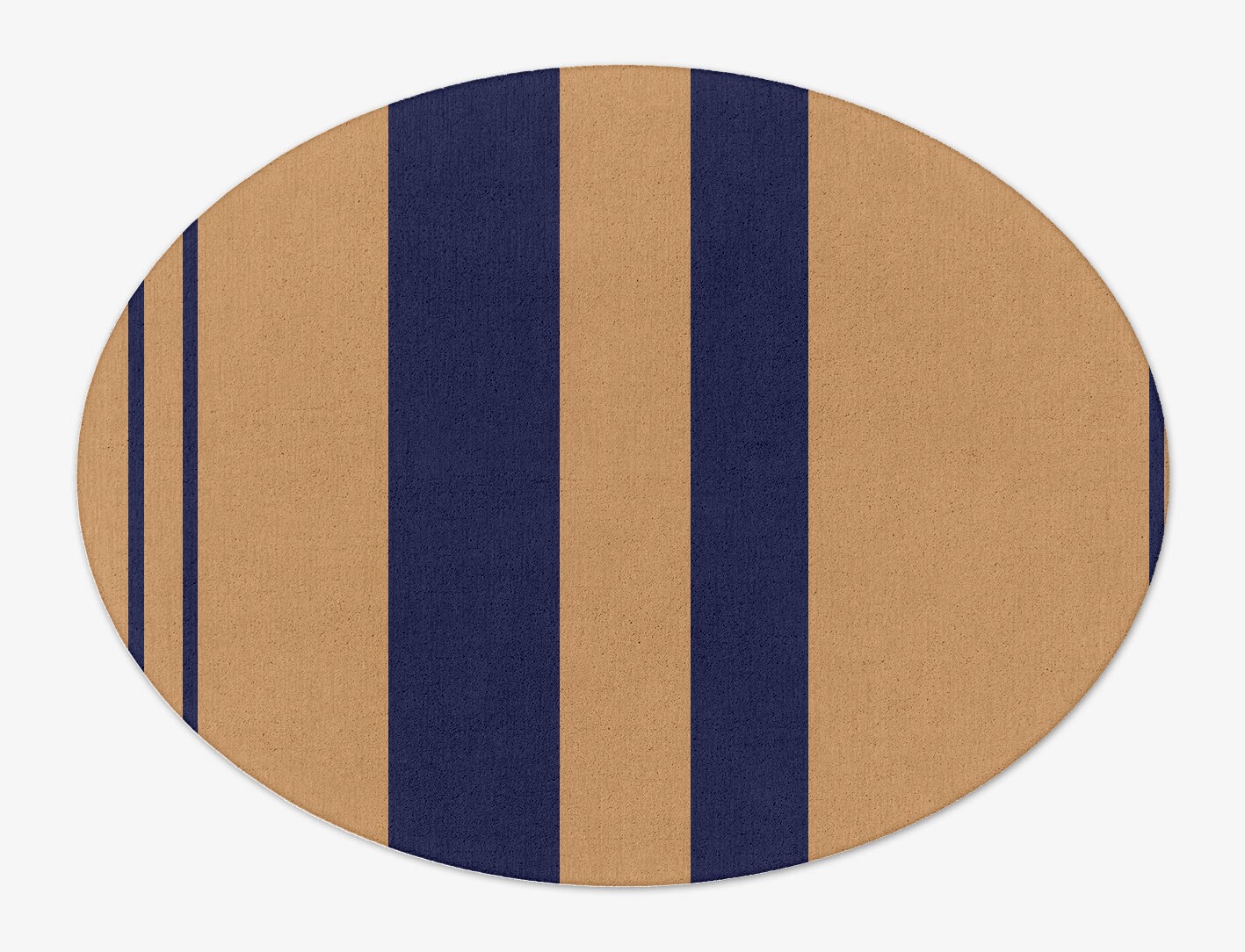 Lambent Geometric Oval Hand Tufted Pure Wool Custom Rug by Rug Artisan