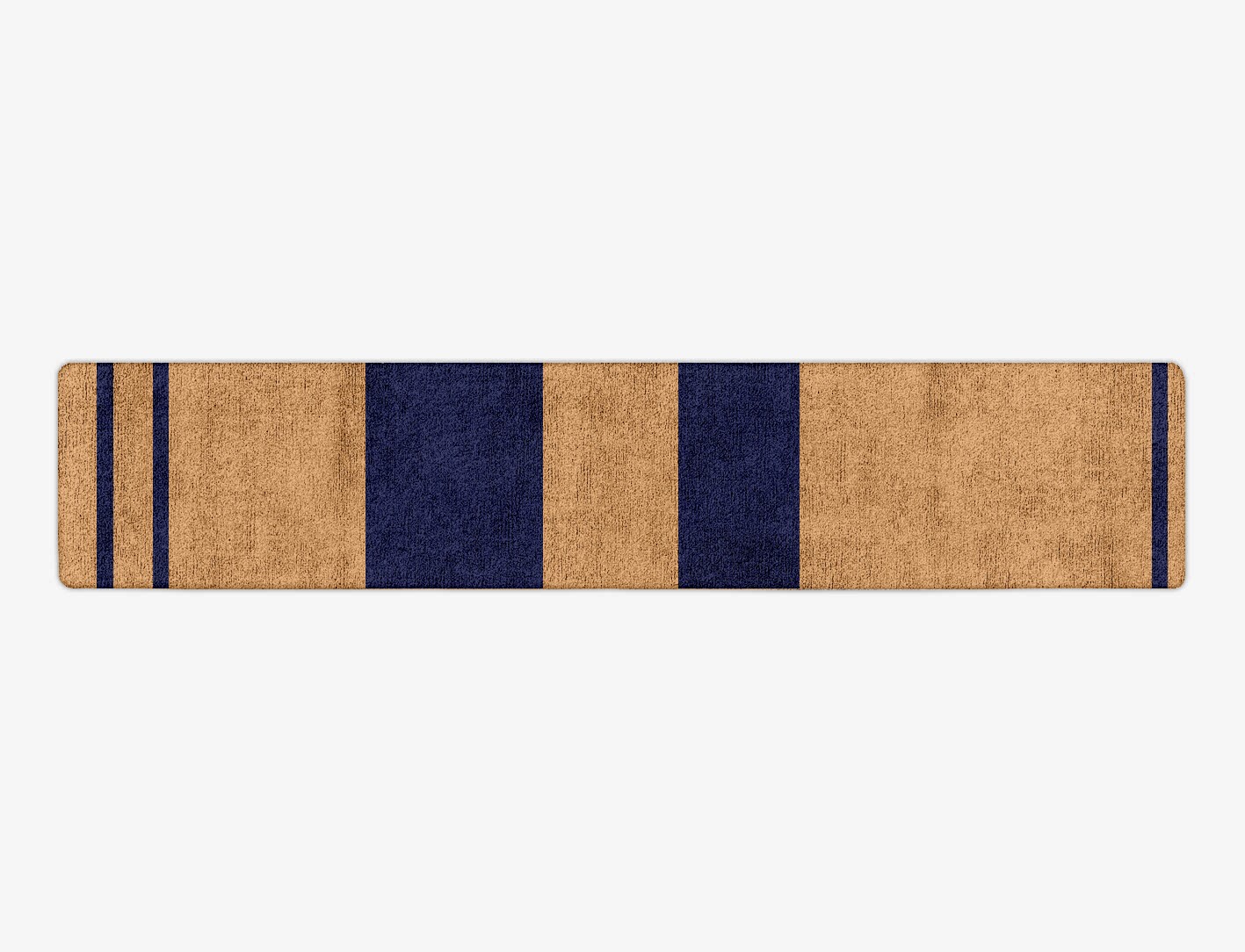 Lambent Geometric Runner Hand Tufted Bamboo Silk Custom Rug by Rug Artisan