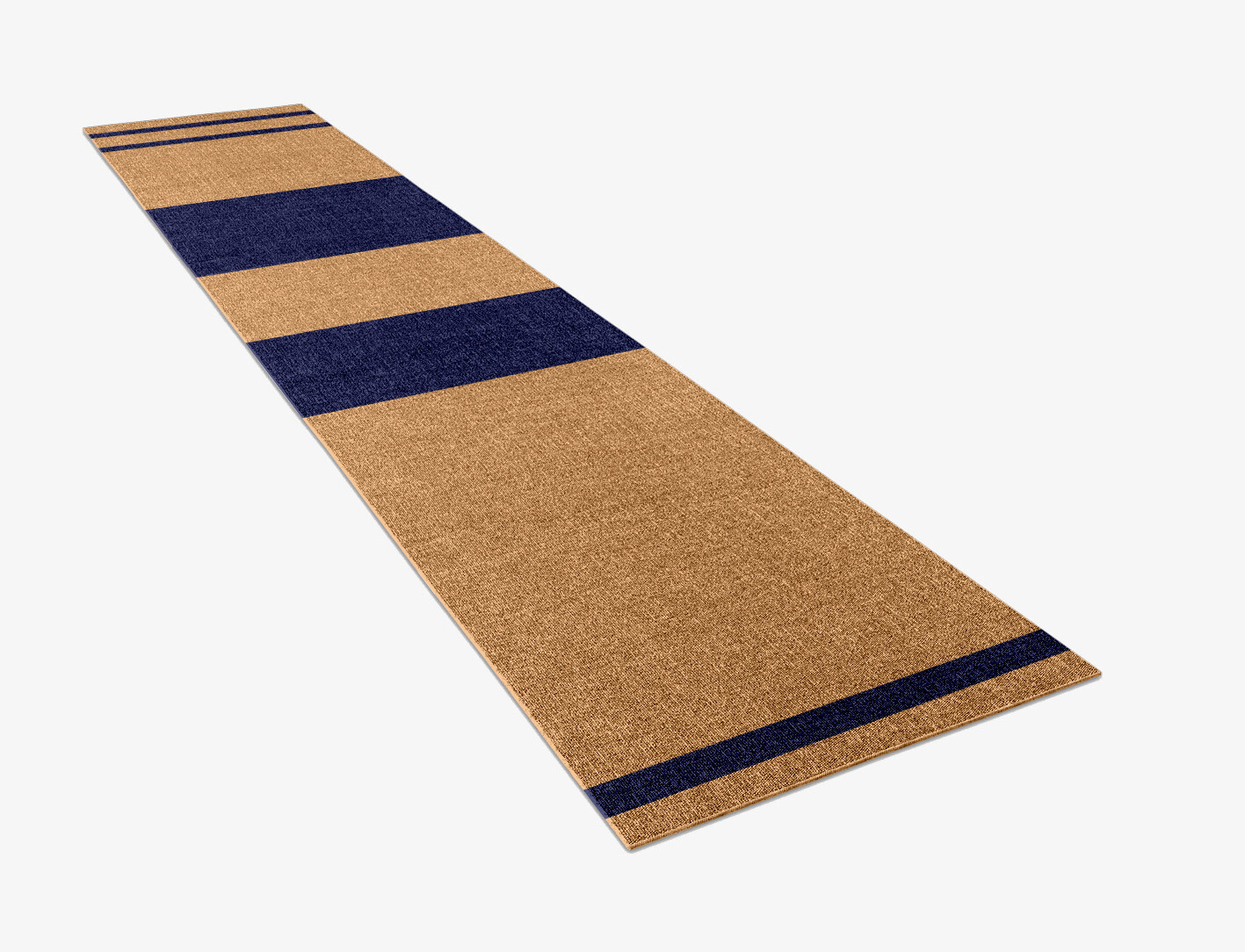Lambent Geometric Runner Outdoor Recycled Yarn Custom Rug by Rug Artisan