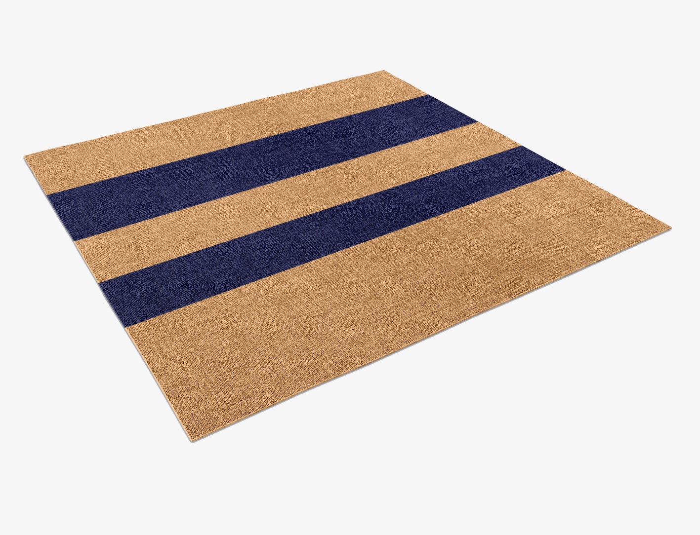 Lambent Geometric Square Outdoor Recycled Yarn Custom Rug by Rug Artisan