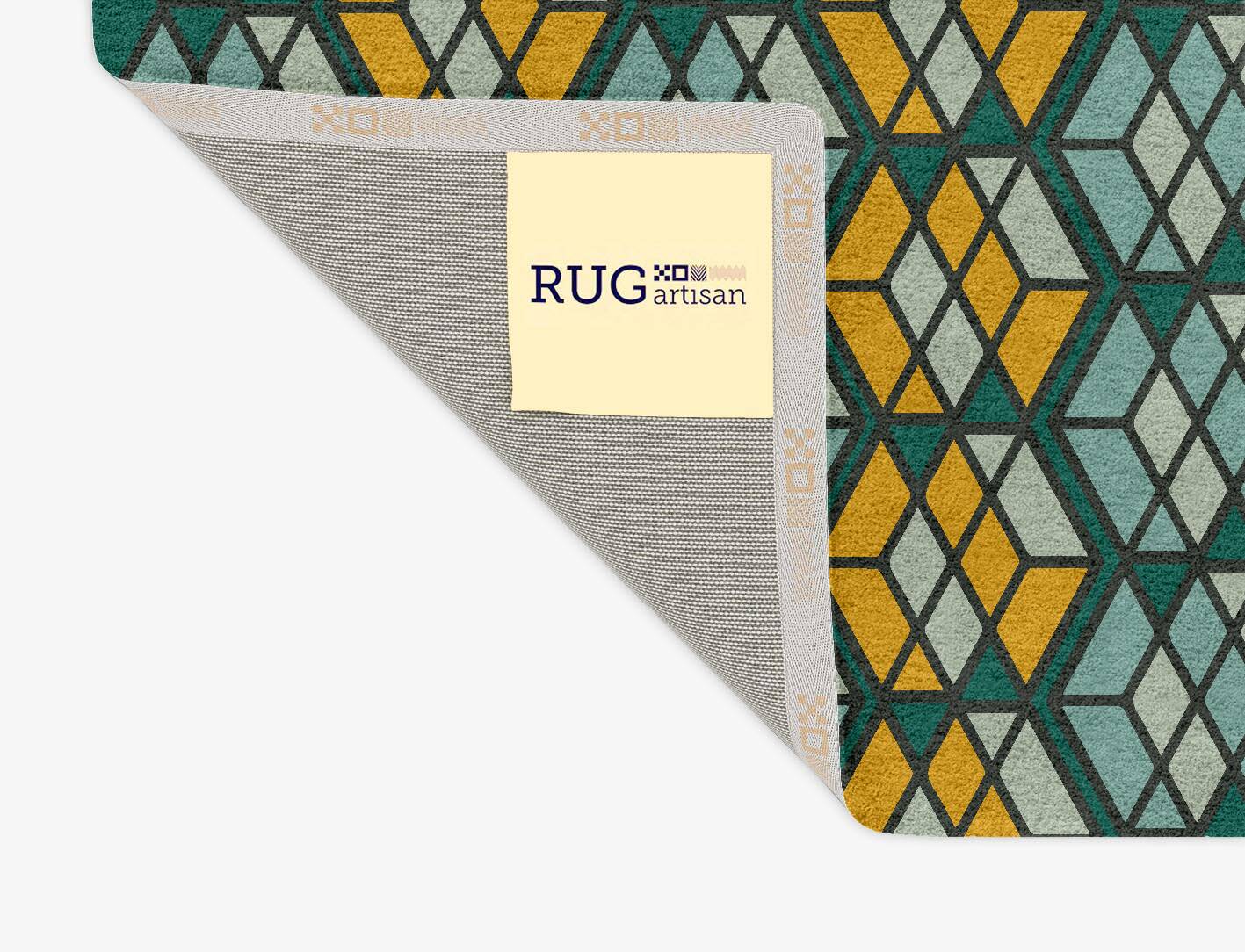 Levels Modern Geometrics Rectangle Hand Tufted Pure Wool Custom Rug by Rug Artisan