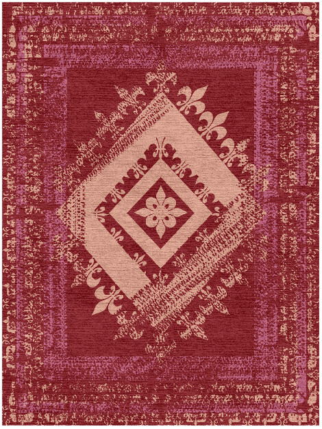 Levha Vintage Rectangle Hand Knotted Tibetan Wool Custom Rug by Rug Artisan