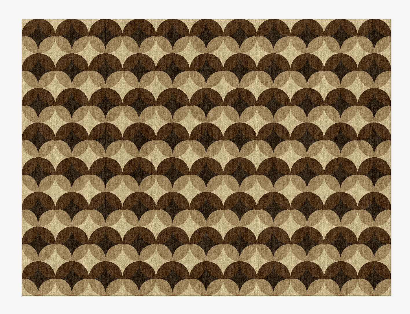 Light Shadows Geometric Rectangle Hand Knotted Tibetan Wool Custom Rug by Rug Artisan