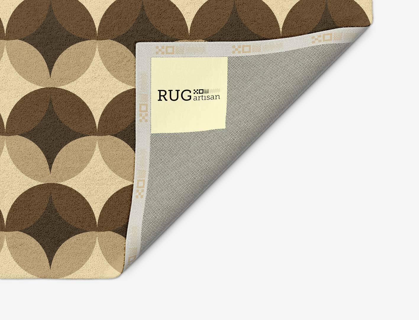 Light Shadows Modern Geometrics Arch Hand Tufted Pure Wool Custom Rug by Rug Artisan