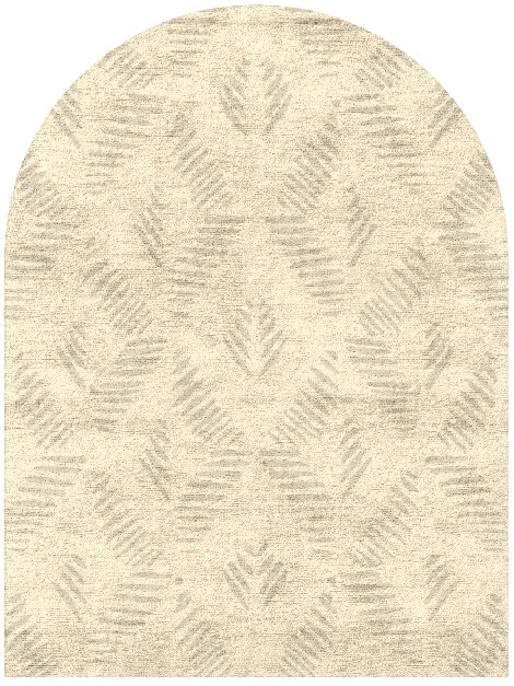 Ligne Batik Arch Hand Tufted Bamboo Silk Custom Rug by Rug Artisan