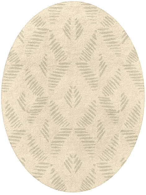 Ligne Batik Oval Hand Tufted Pure Wool Custom Rug by Rug Artisan