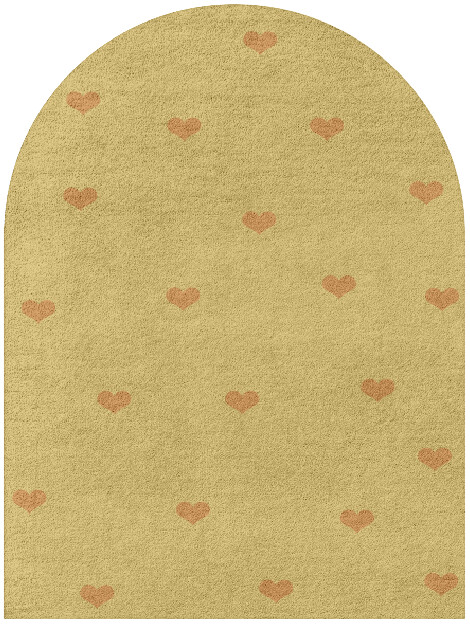 Lil Hearts Kids Arch Hand Tufted Pure Wool Custom Rug by Rug Artisan