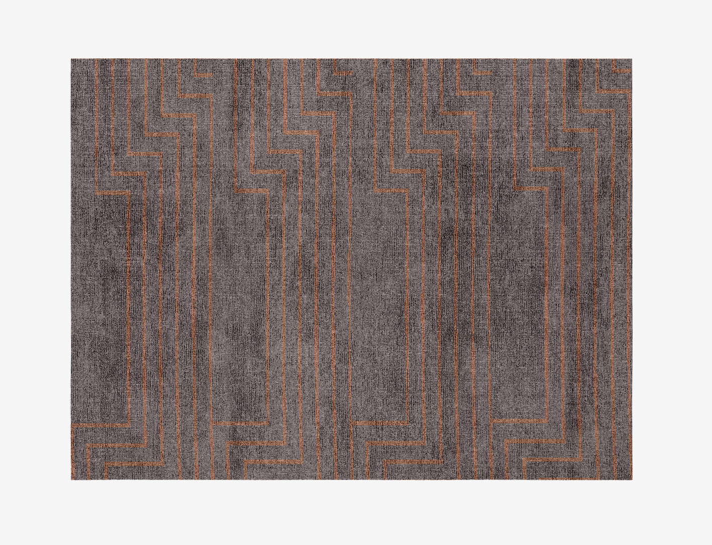 Lilt Minimalist Rectangle Flatweave Bamboo Silk Custom Rug by Rug Artisan