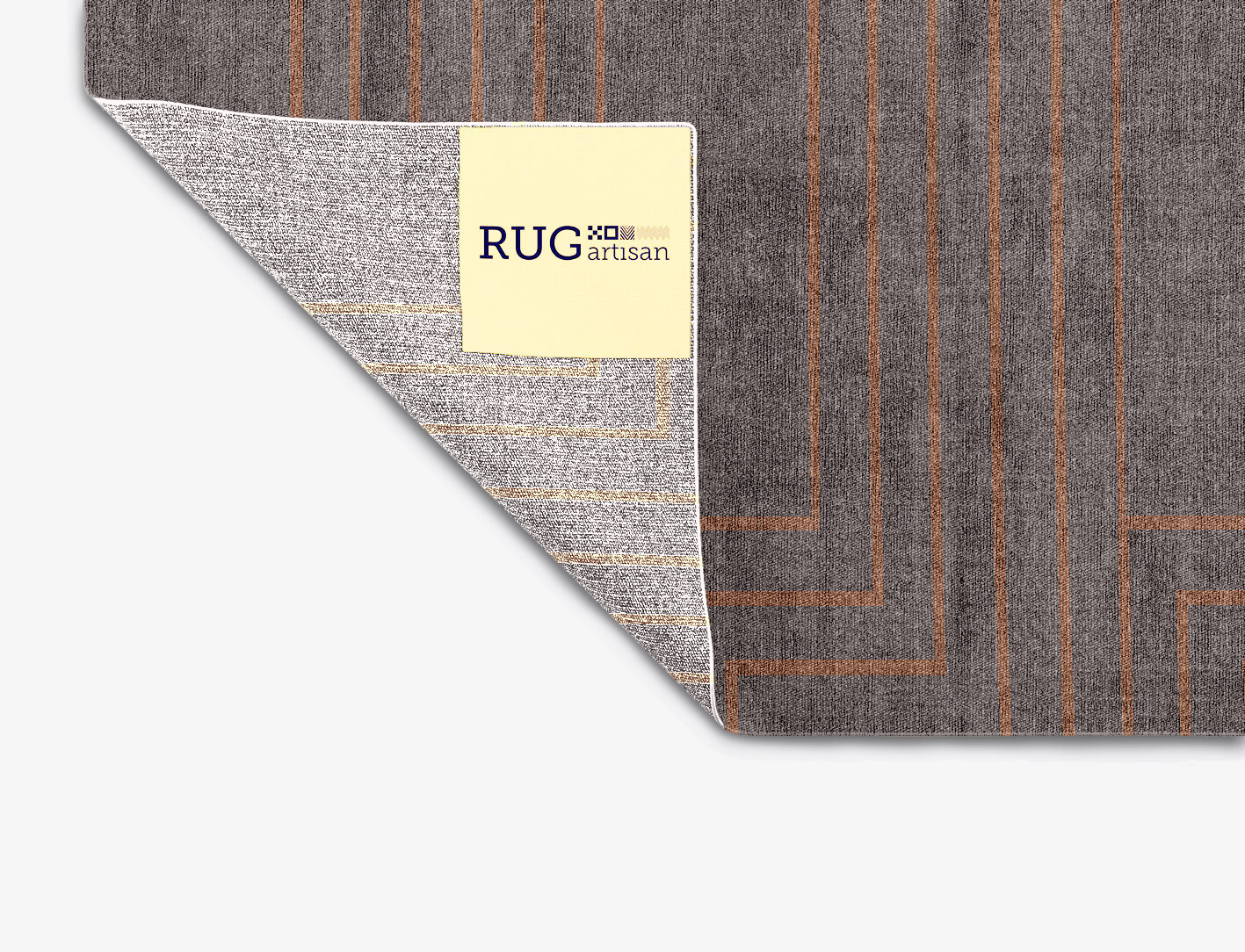 Lilt Minimalist Rectangle Flatweave Bamboo Silk Custom Rug by Rug Artisan