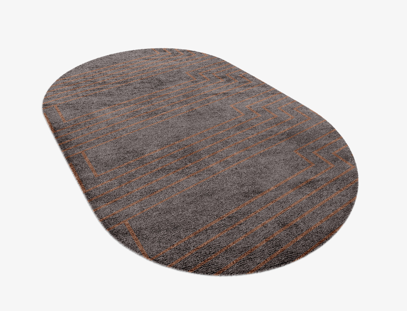 Lilt Minimalist Capsule Hand Knotted Bamboo Silk Custom Rug by Rug Artisan
